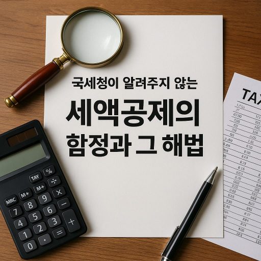"국세청이 알려주지 않는 세액공제의 함정과 그 해법" 국세청이 알려주지 않는 세액공제의 함정과 그 해법 관련 이미지