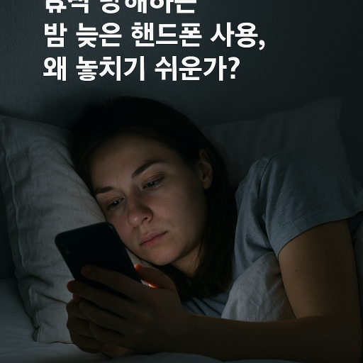 휴식 방해하는 밤 늦은 핸드폰 사용, 왜 놓치기 쉬운가? 휴식 방해하는 밤 늦은 핸드폰 사용, 왜 놓치기 쉬운가? 관련 이미지