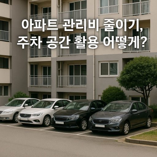 "아파트 관리비 줄이기, 주차 공간 활용 어떻게?" Body 9