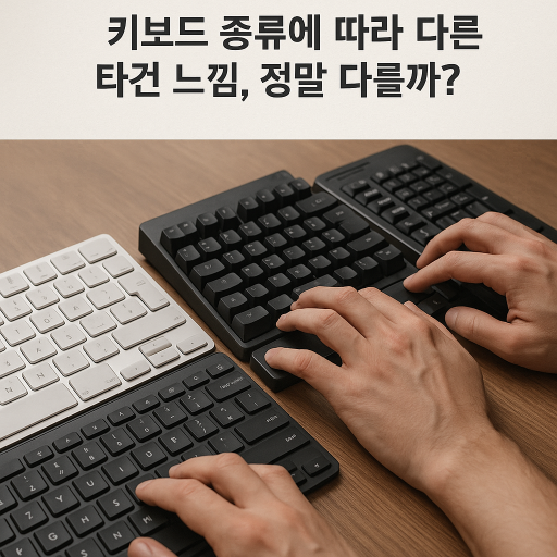 "키보드 종류에 따라 다른 타건 느낌, 정말 다를까?" 키보드 종류에 따라 다른 타건 느낌, 정말 다를까? 관련 이미지