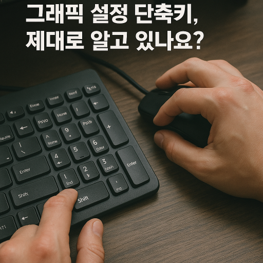 "생각보다 유용한 그래픽 설정 단축키, 제대로 알고 있나요?" | 전력 효율, 전기요금 절감 팁