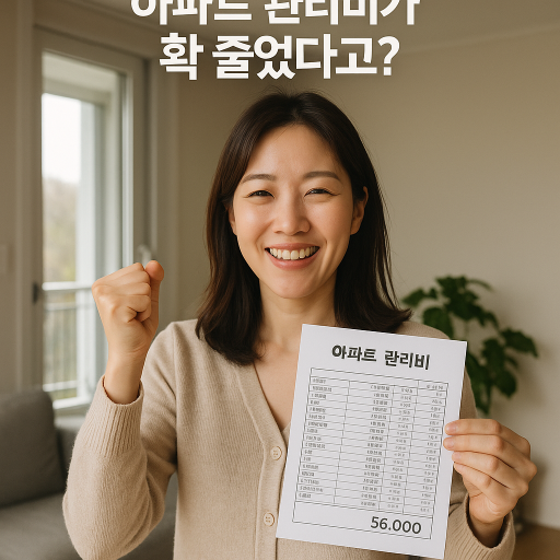"작은 변화를 줬더니 아파트 관리비가 확 줄었다고?" | 전력 효율, 전기요금 절감 팁