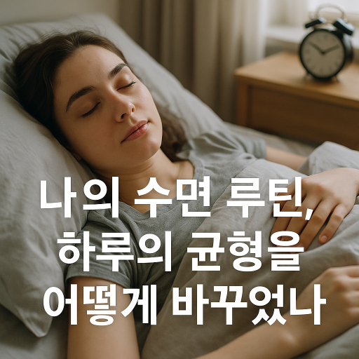 "나의 수면 루틴, 하루의 균형을 어떻게 바꾸었나" | 전력 효율, 전기요금 절감 팁