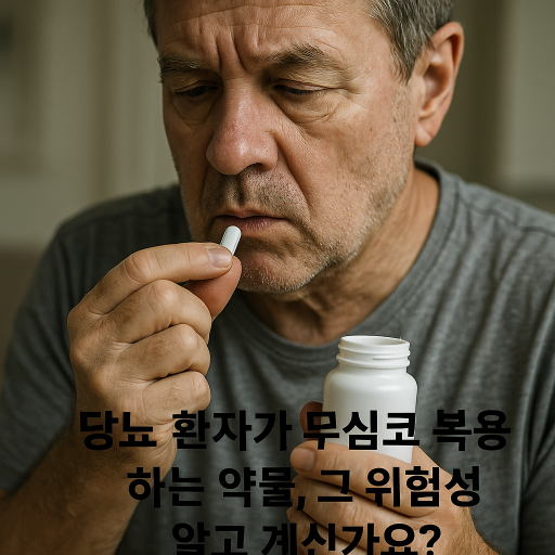 당뇨 환자가 무심코 복용하는 약물, 그 위험성 알고 계신가요? | 전력 효율, 전기요금 절감 팁
