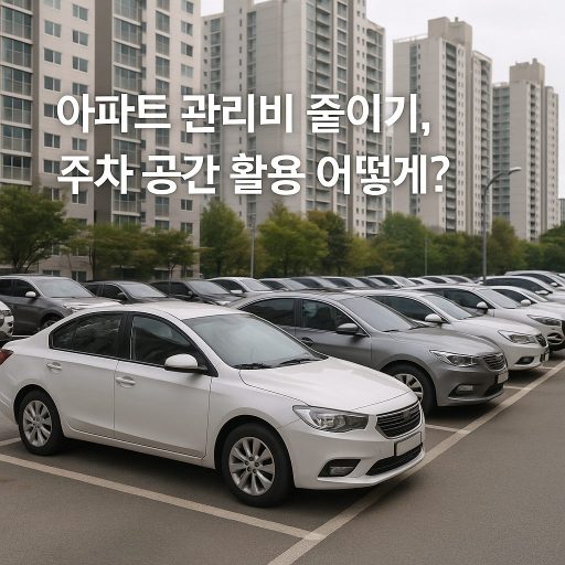 "아파트 관리비 줄이기, 주차 공간 활용 어떻게?" | 전력 효율, 전기요금 절감 팁