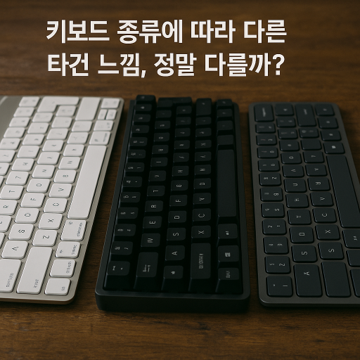 "키보드 종류에 따라 다른 타건 느낌, 정말 다를까?" | 전력 효율, 전기요금 절감 팁