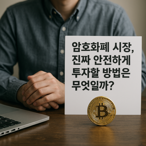 암호화폐 시장, 진짜 안전하게 투자할 방법은 무엇일까? 관련 이미지