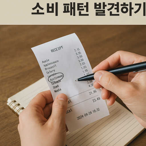 "마트 영수증 보며 놓치기 쉬운 소비 패턴 발견하기" 마트 영수증 보며 놓치기 쉬운 소비 패턴 발견하기 관련 이미지