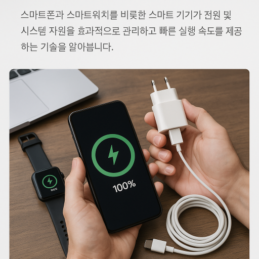 "스마트 기기의 전원 관리, 빠른 실행의 비결은?" 스마트 기기의 전원 관리, 빠른 실행의 비결은?