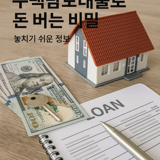 주택담보대출로 돈 버는 비밀, 놓치기 쉬운 정보 관련 이미지