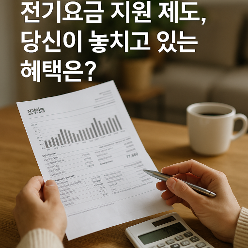 "전기요금 지원 제도, 당신이 놓치고 있는 혜택은?" 전기요금 지원 제도, 당신이 놓치고 있는 혜택은?
