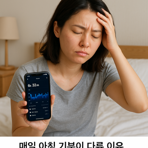 "매일 아침 기분이 다른 이유, 수면 기록으로 찾았어요" | 전력 효율, 전기요금 절감 팁