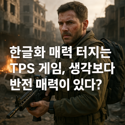 한글화 매력 터지는 TPS 게임, 생각보다 반전 매력이 있다? | 전력 효율, 전기요금 절감 팁