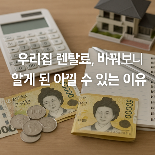 "우리집 렌탈료, 바꿔보니 알게 된 아낄 수 있는 이유" | 전력 효율, 전기요금 절감 팁